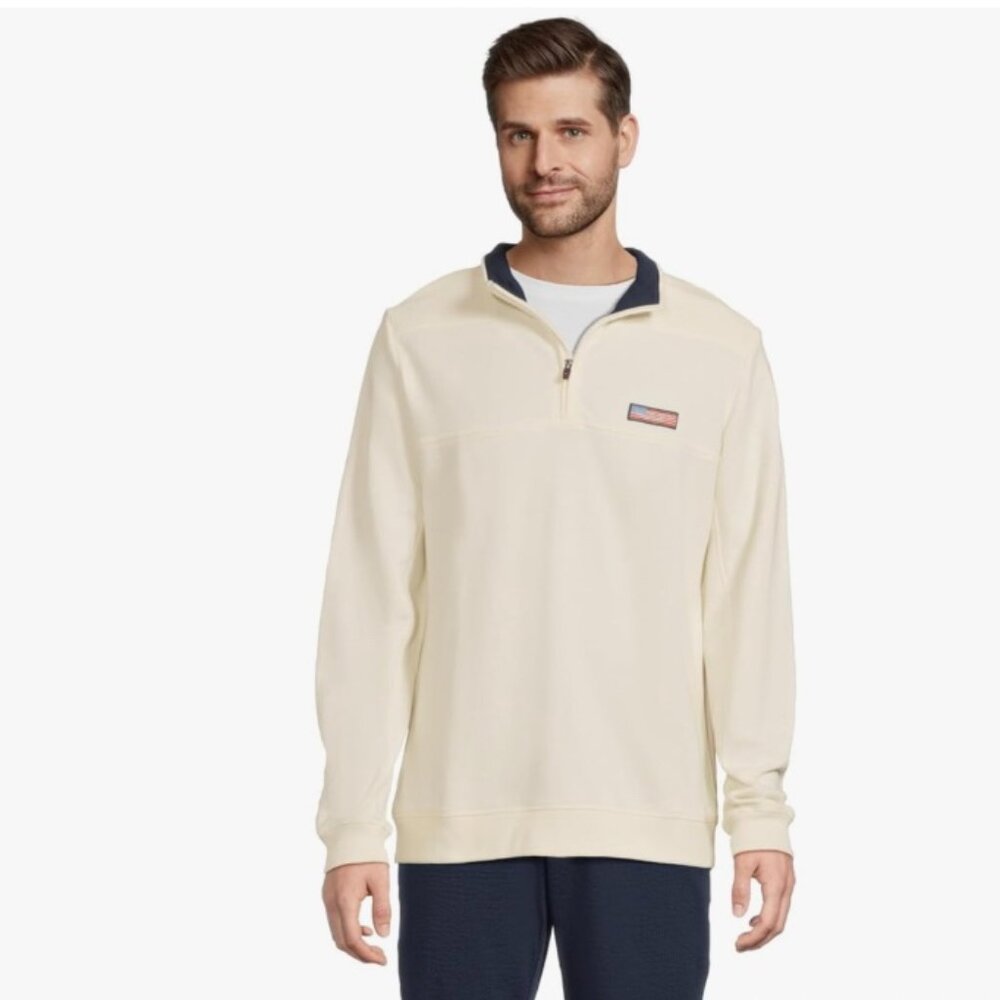 NWT Vineyard Vines Men's Zip-Up Sweatshirt Size Large